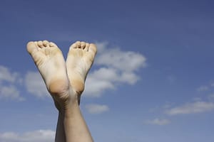 on your feet Britain