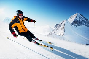 Skiing 